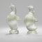 Sculptures Poule en Verre Corroso par Archimede Seguso, 1930s, Set de 2 6