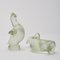 Hen Sculptures in Corroso Glass by Archimede Seguso, 1930s, Set of 2 7