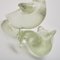 Hen Sculptures in Corroso Glass by Archimede Seguso, 1930s, Set of 2 5