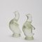 Sculptures Poule en Verre Corroso par Archimede Seguso, 1930s, Set de 2 2