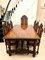 19th Century Italian Carved Walnut Centre or Dining Table 3