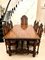 19th Century Italian Carved Walnut Centre or Dining Table, Image 3