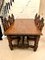 19th Century Italian Carved Walnut Centre or Dining Table, Image 4