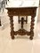 19th Century Italian Carved Solid Walnut Serving Table 10