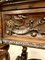 Mesa de servicio italiana de nogal macizo tallado, siglo XIX, Imagen 7