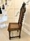 19th Century Italian Carved Walnut Dining Chairs, Set of 8 7