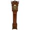 Carved Mahogany Grandmother Clock in the Style of Chippendale 1