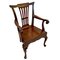 George III Mahogany Desk Chair, Image 1