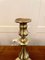 George III Brass Candlesticks, Set of 2 2