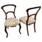 Victorian Carved Rosewood Side Chairs, Set of 2, Image 1