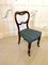 Victorian Mahogany Dining Chairs, Set of 4 7