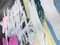 Nathan Paddison, CellFish, 2021, Acryl, Öl, Öl Pastell, Kohle und Marker auf Leinwand 4