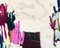 Nathan Paddison, CellFish, 2021, acrilico, olio, pastello ad olio, carbone e pennarello su tela, Immagine 3