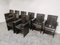 Leather Chairs by Tito Agnoli for Matteo Grassi, 1970s, Set of 8, Image 3