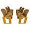 Walnut Model 121 Dining Chairs by Tobia Scarpa, 1970s, Set of 6 1