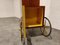 Italian Bar Cabinet on Wheels Cart by Aldo Tura, 1960s 5
