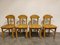 Pine Wood Dining Chairs by Ner Daumiller for Hirtshals Savvaerk, 1980s, Set of 4 3