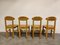 Pine Wood Dining Chairs by Ner Daumiller for Hirtshals Savvaerk, 1980s, Set of 4, Image 5