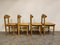 Pine Wood Dining Chairs by Ner Daumiller for Hirtshals Savvaerk, 1980s, Set of 4 4