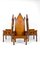 Masonic Throne Chairs, Set of 5 2