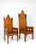 Masonic Throne Chairs, Set of 5 6