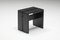 French Modernist Pine Les Arcs Stool in Black by Charlotte Perriand, 1960s, Image 8