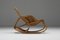 Art Nouveau Wicker Rocking Chair by Victor Horta, France, 1900s, Image 3