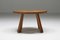 Table Basse Ronde Mid-Century Moderne, 1950s 2