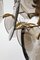 Italian Brass and Smoked Glass Chandelier by Vistosi, 1960s, Image 7