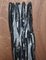 Large Fossilized Orthoceras Marble Finish Statues, Set of 2 9