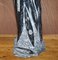 Large Fossilized Orthoceras Marble Finish Statues, Set of 2 11