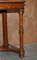 William IV English Oak & Bronze Hall Stand Console Table, 1830s 12