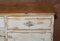 Credenza vintage dipinta a mano con cassetti, Immagine 6