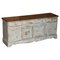 Credenza vintage dipinta a mano con cassetti, Immagine 1