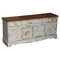 Vintage Hungarian Hand Painted Sideboard with Drawers, Image 1