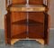 Vintage Astral Glazed Inlaid Corner Bookcase Cabinet 10