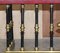 Antique Victorian Brass Ebonised Fireplace Club Fender, Image 4