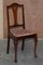 Antike englische handgeschnitzte Löwen Stühle in Pfotenfüßen aus Hartholz, 2er Set 16