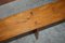 Vintage Pitch Pine Benches, Set of 2, Image 6