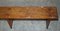 Vintage Pitch Pine Benches, Set of 2 16