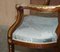 George Hepplewhite Armlehnstuhl aus vergoldetem Holz, 1900er 18