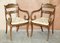 Hardwood & Brass Dining Chairs by John Gee, 1779-1824, Set of 12 14