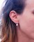 Gray Pearls, Diamonds, Aquamarine & 14 Karat Rose Gold Beaded Earrings 5