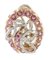 Aretes de turmalinas, diamantes y oro rosa, Imagen 3
