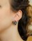 Diamond, Blue Sapphire, Emerald, Ruby & 14K Yellow Gold Stud Earrings, Image 6