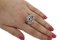 Anello con diamanti, zaffiri, rubini e oro 18K, Immagine 5