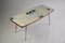 Mid-Century Colorful Mosaic and Brass Coffee Table by Berthold Müller 1