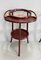 Curved Wooden Barbershop Tables in the Style of Thonet - 1920, Set of 2 10