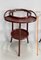 Curved Wooden Barbershop Tables in the Style of Thonet - 1920, Set of 2 11