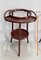 Curved Wooden Barbershop Tables in the Style of Thonet - 1920, Set of 2, Image 11